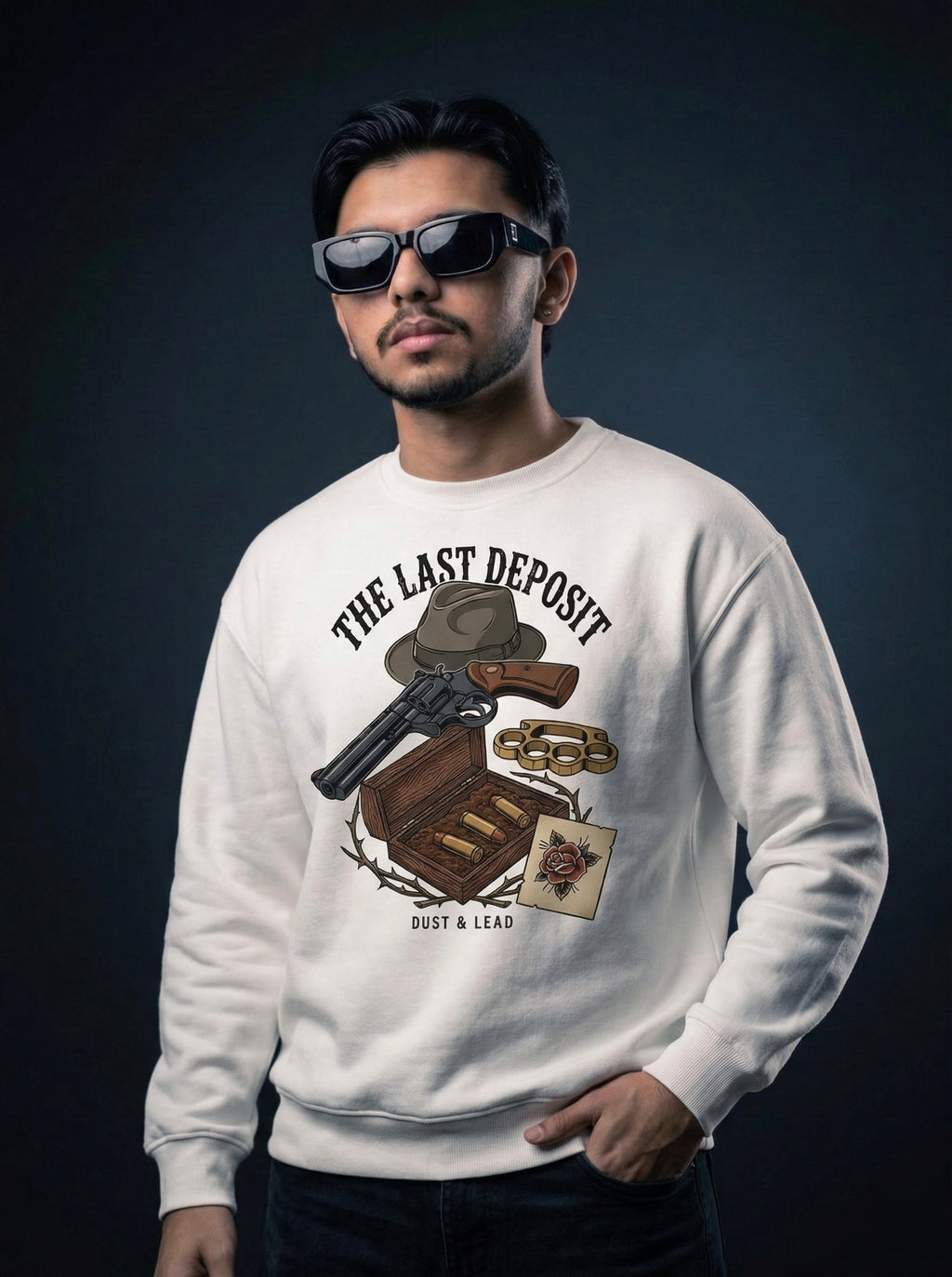 AKKOU Essential Heavyweight Crewneck